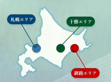 まつりや店舗案内の地図